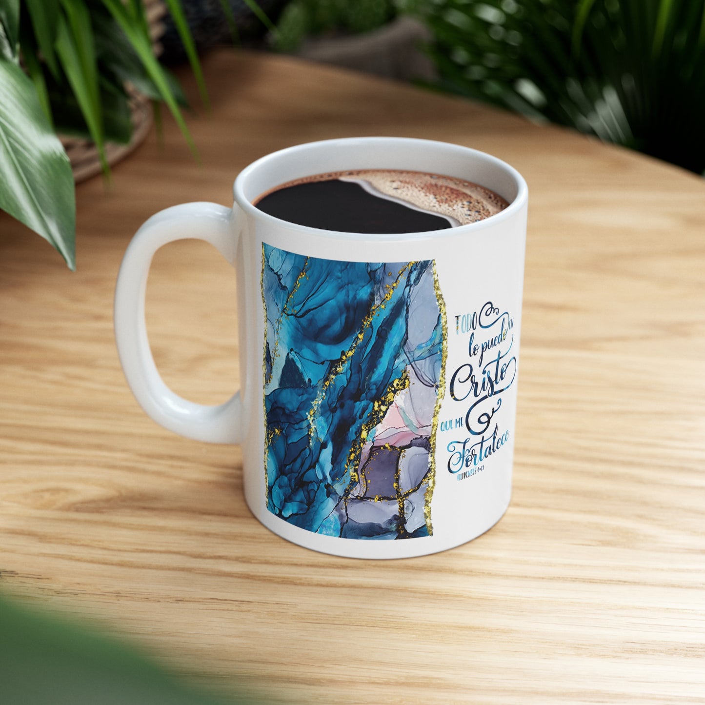 Todo lo puedo en Cristo Ceramic Mug 11oz