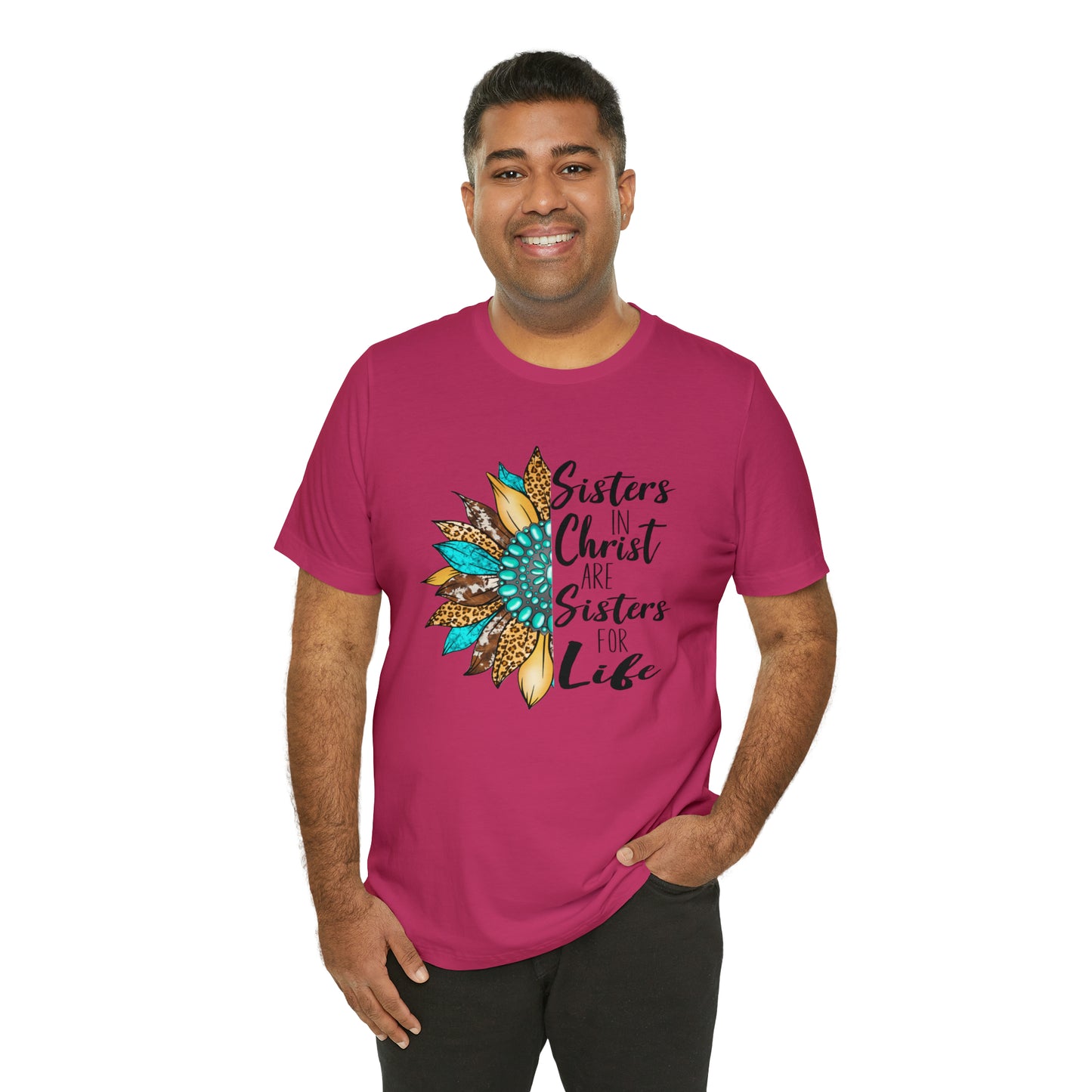 Sister in Christ Unisex Jersey Short Sleeve Tee