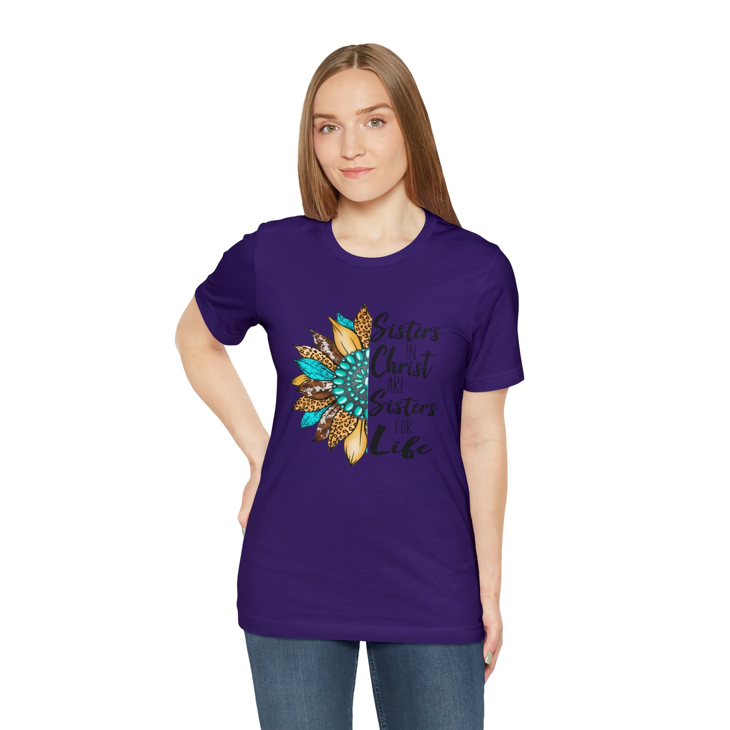 Sister in Christ Unisex Jersey Short Sleeve Tee