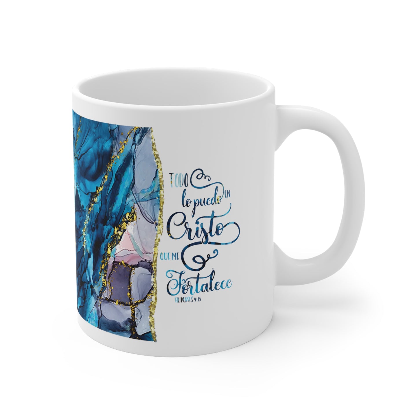 Todo lo puedo en Cristo Ceramic Mug 11oz