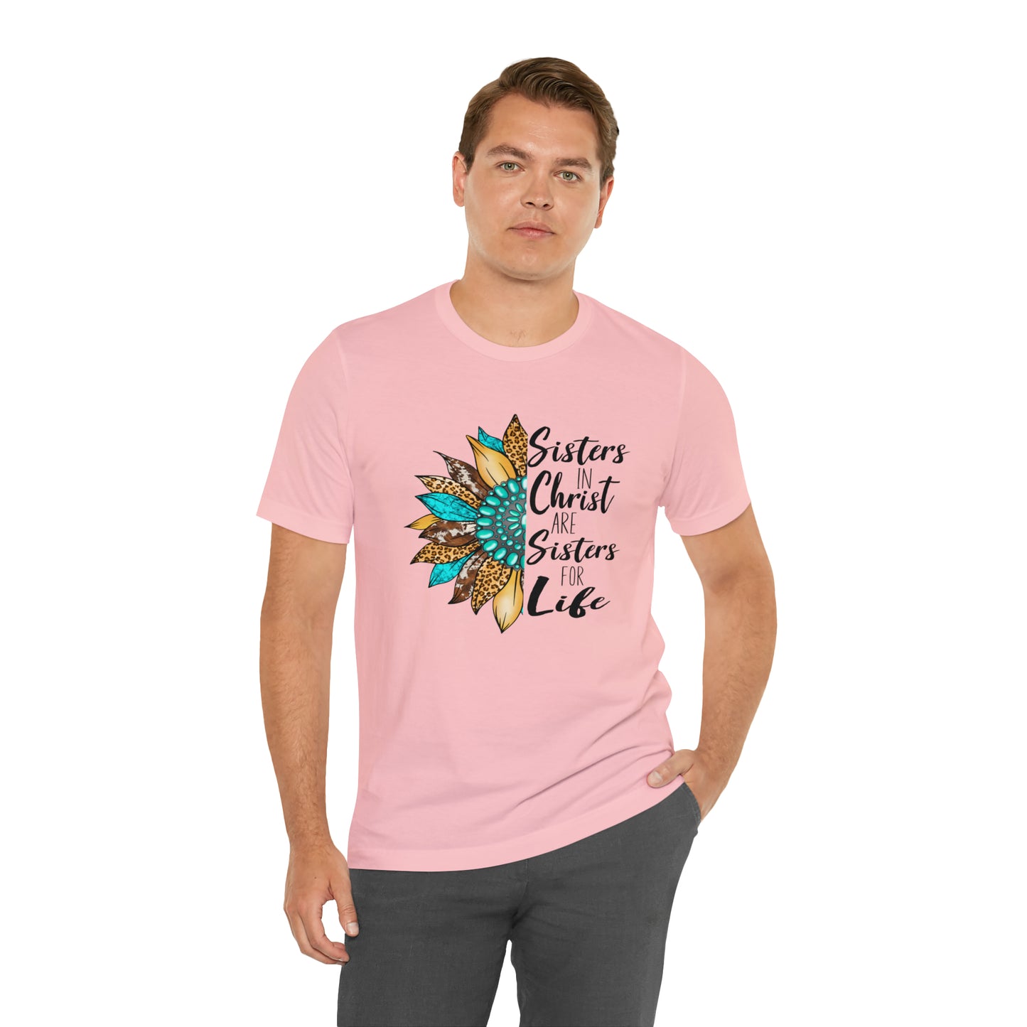 Sister in Christ Unisex Jersey Short Sleeve Tee