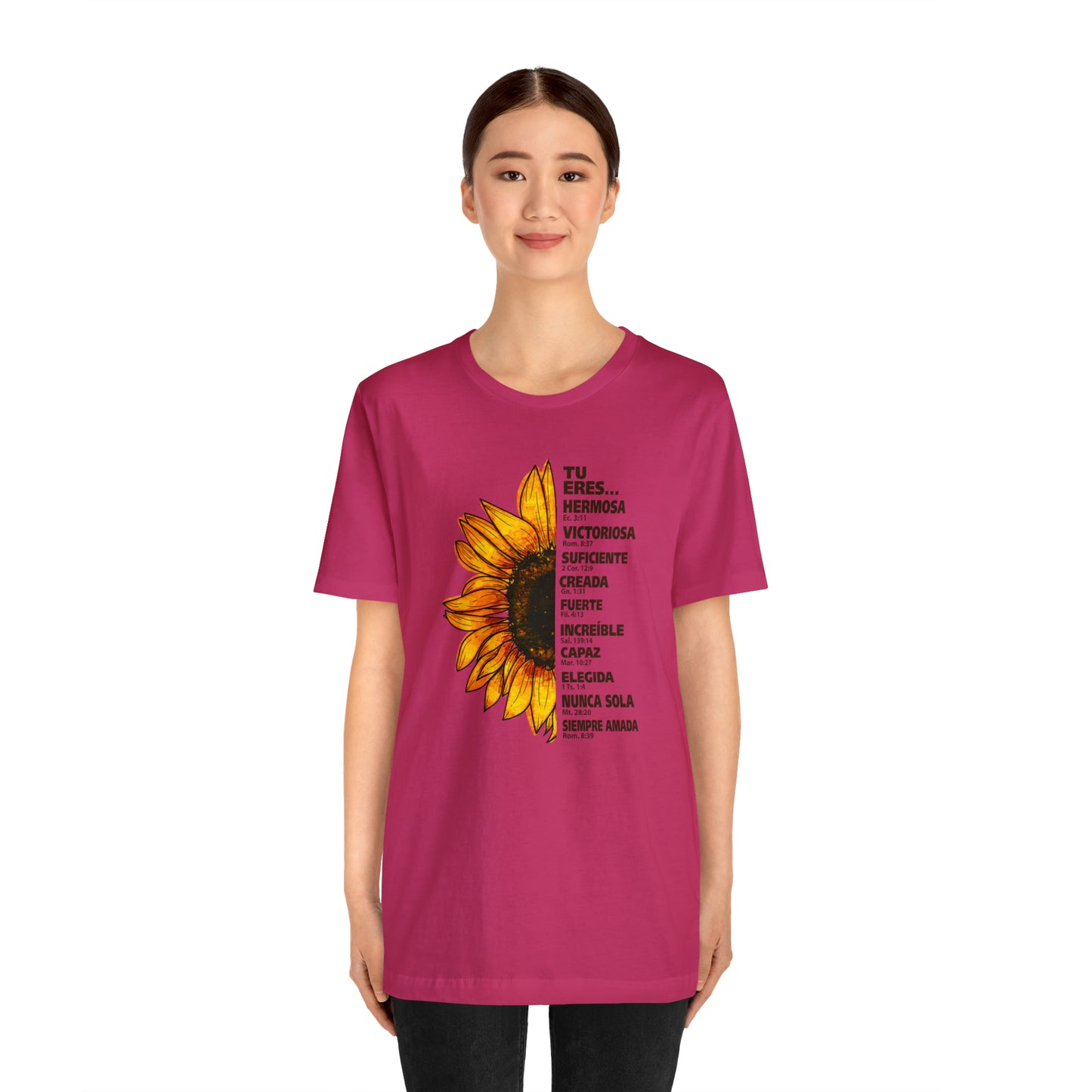 Tu eres Unisex Jersey Short Sleeve Tee