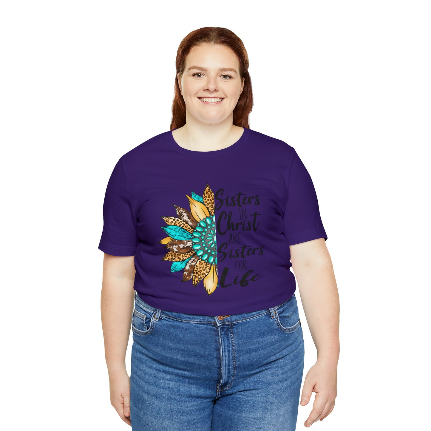 Sister in Christ Unisex Jersey Short Sleeve Tee