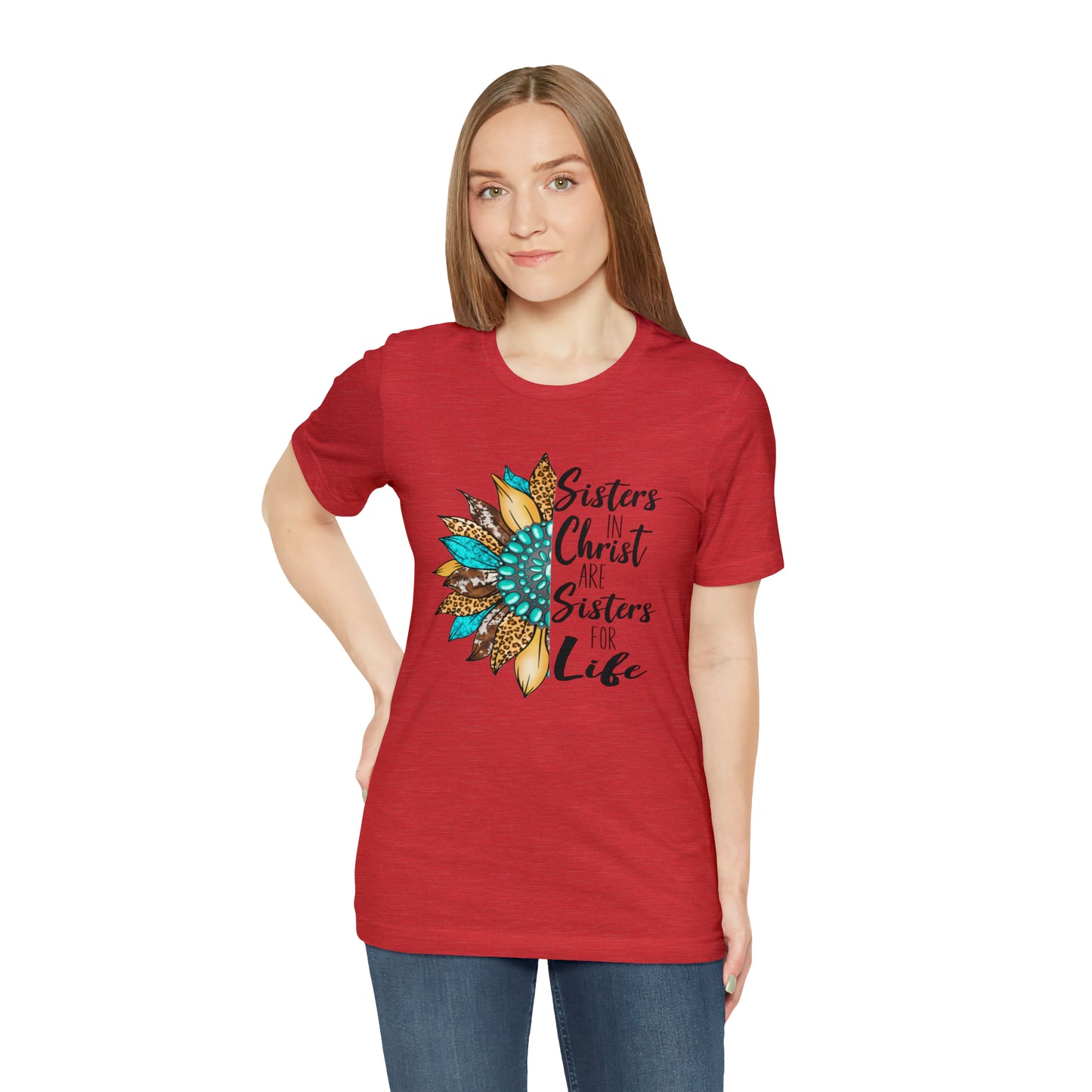 Sister in Christ Unisex Jersey Short Sleeve Tee