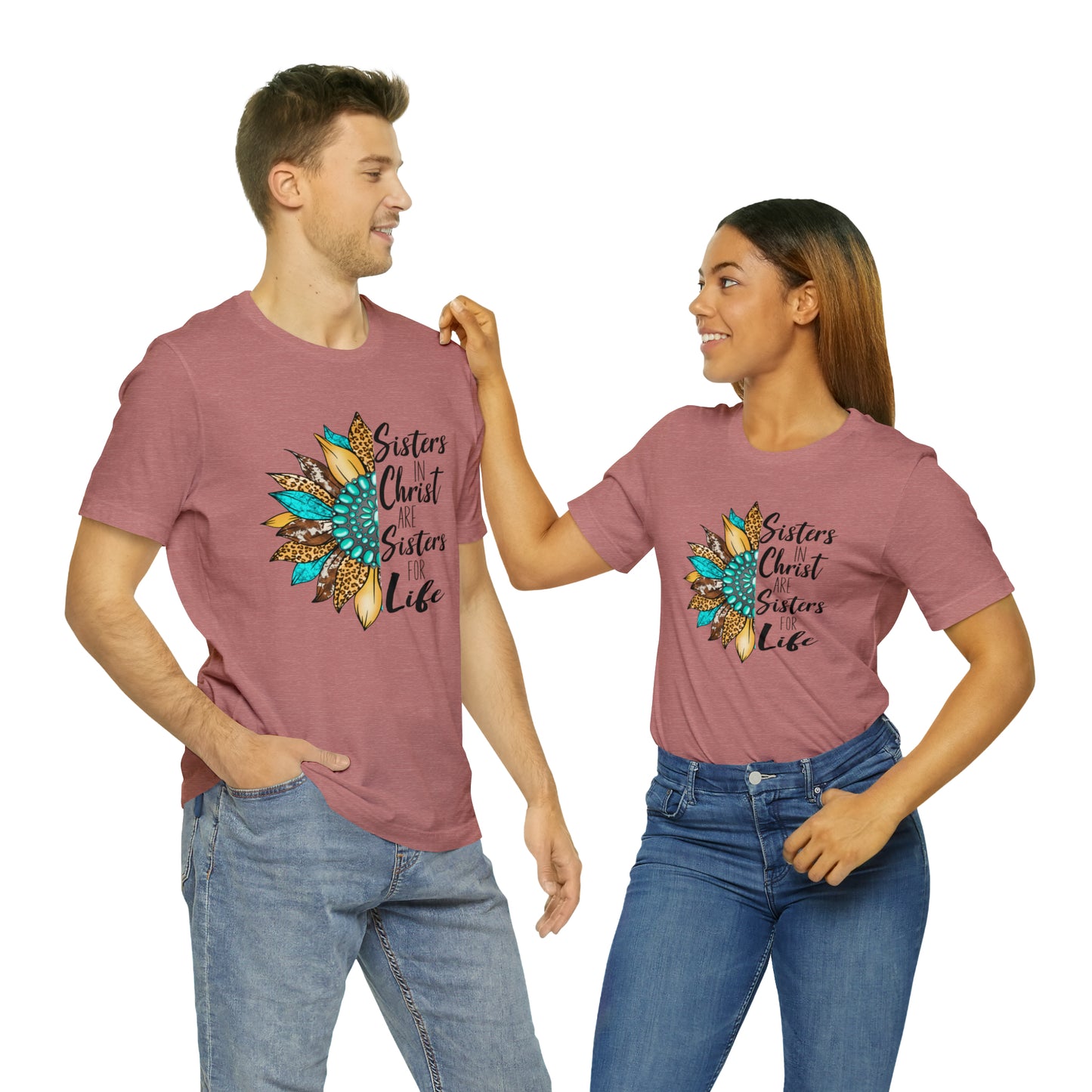 Sister in Christ Unisex Jersey Short Sleeve Tee