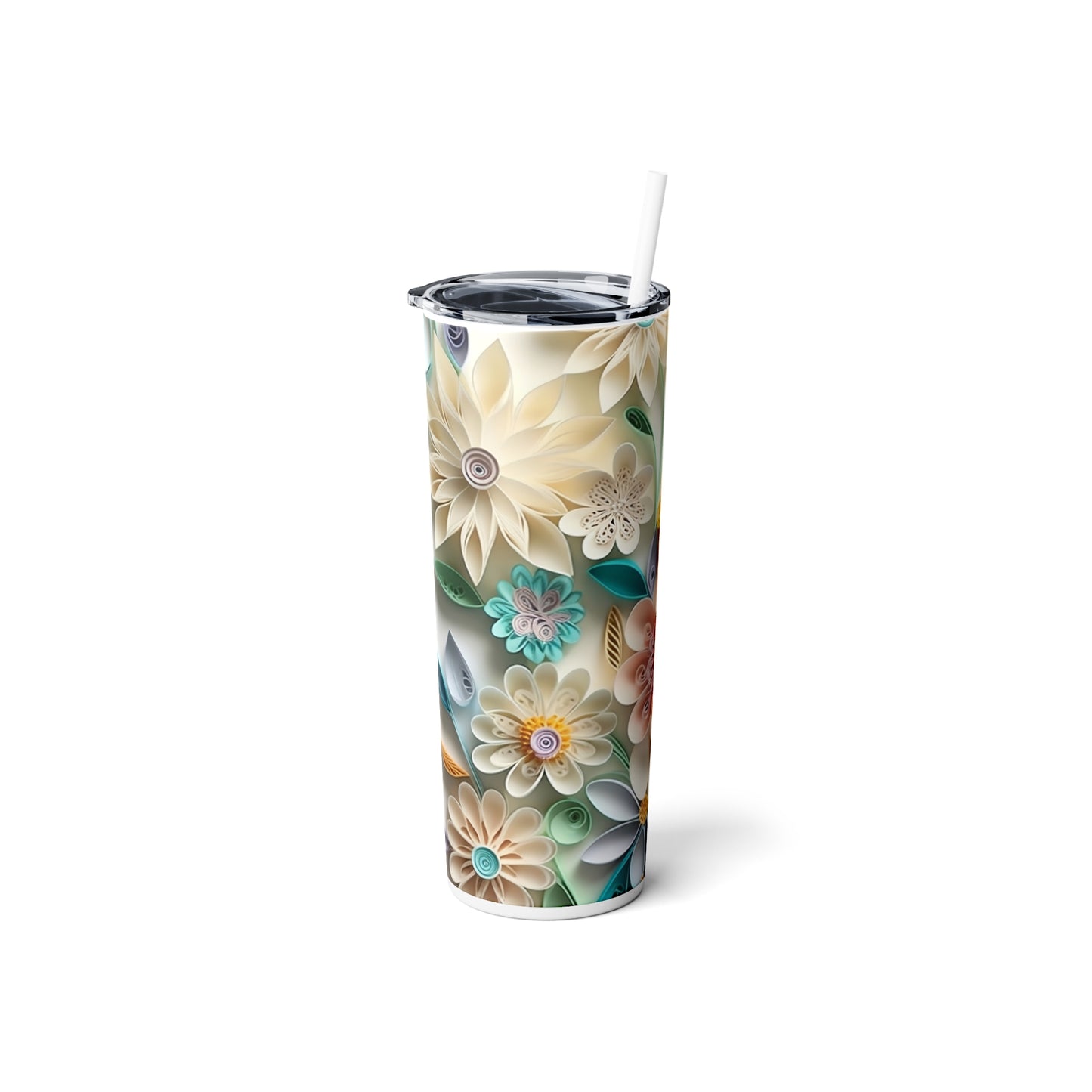 Mixed Flowers Tumbler