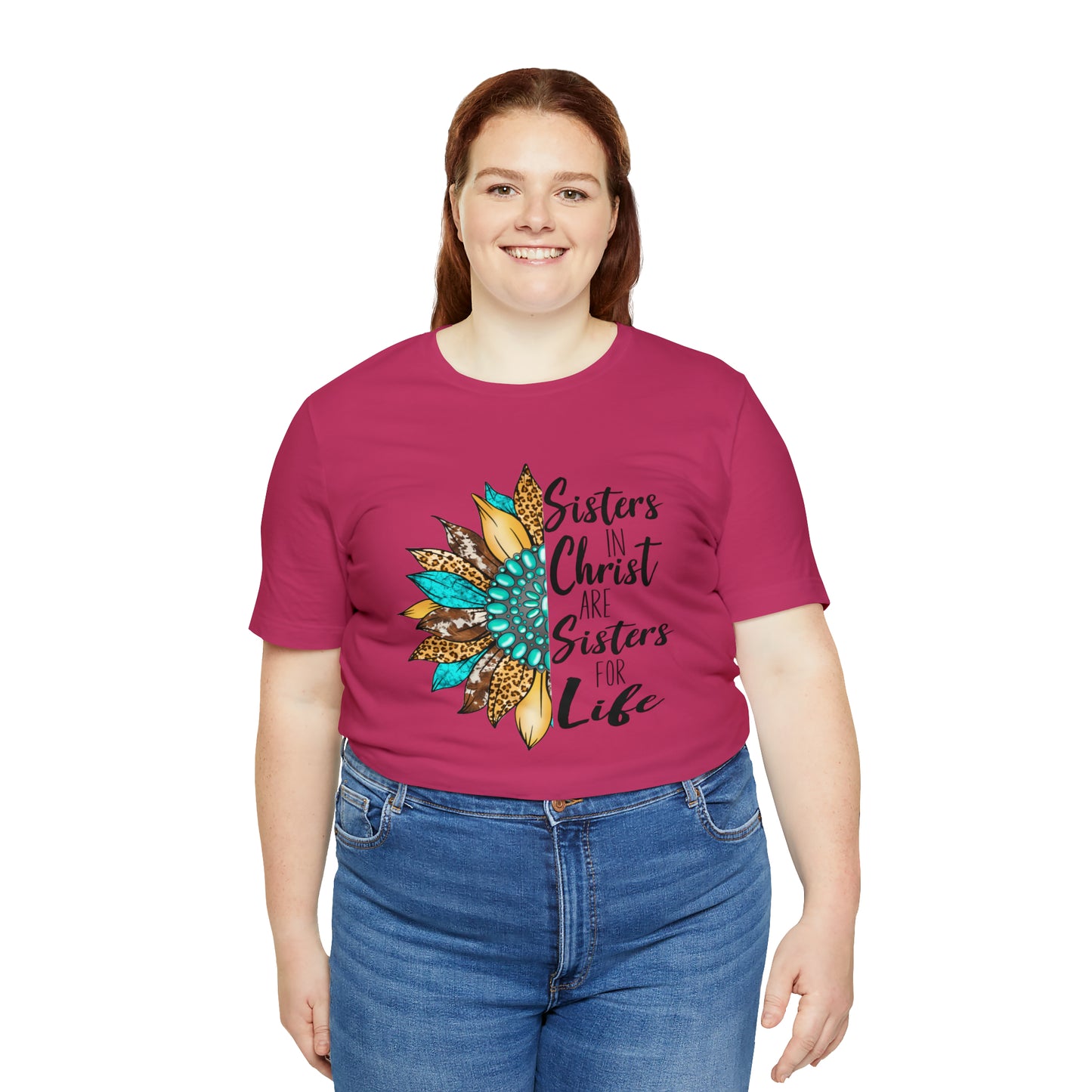 Sister in Christ Unisex Jersey Short Sleeve Tee