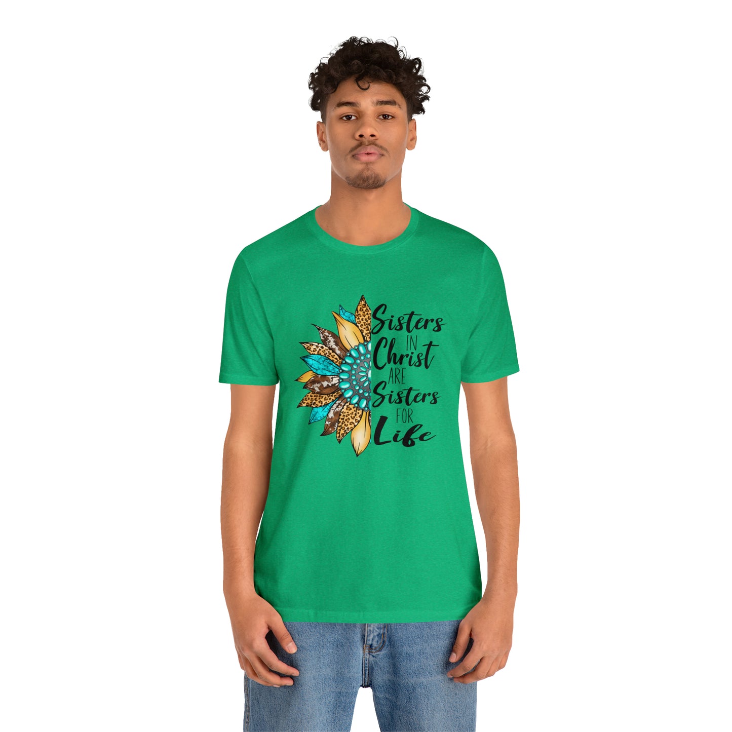 Sister in Christ Unisex Jersey Short Sleeve Tee
