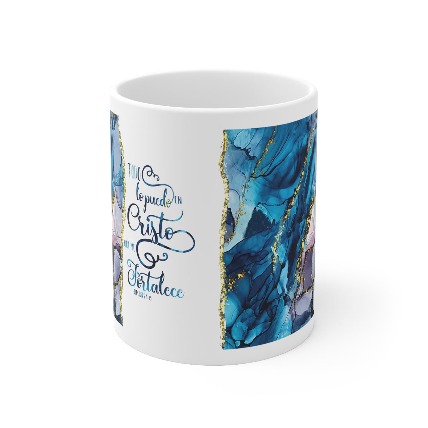 Todo lo puedo en Cristo Ceramic Mug 11oz