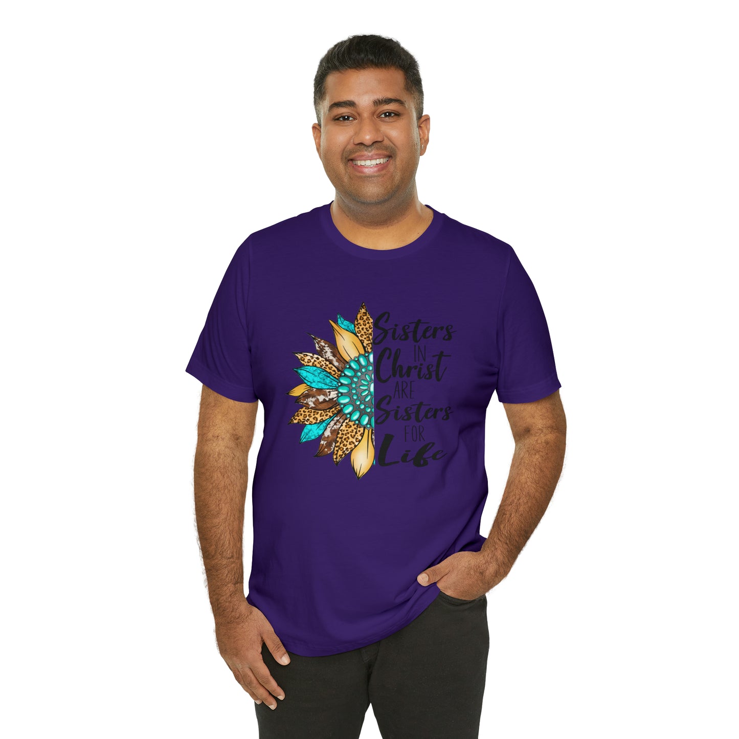 Sister in Christ Unisex Jersey Short Sleeve Tee