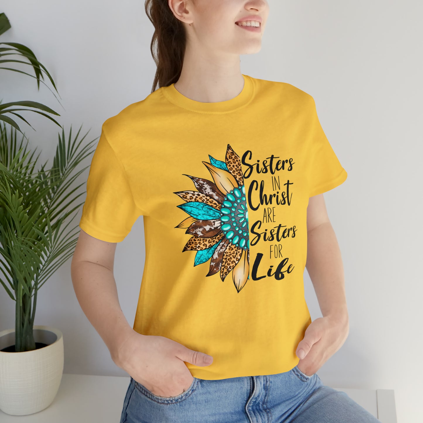 Sister in Christ Unisex Jersey Short Sleeve Tee
