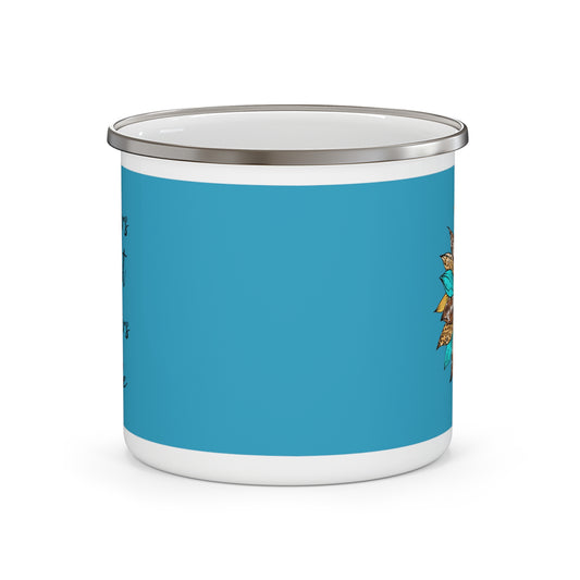Sister in Christ Enamel Camping Mug