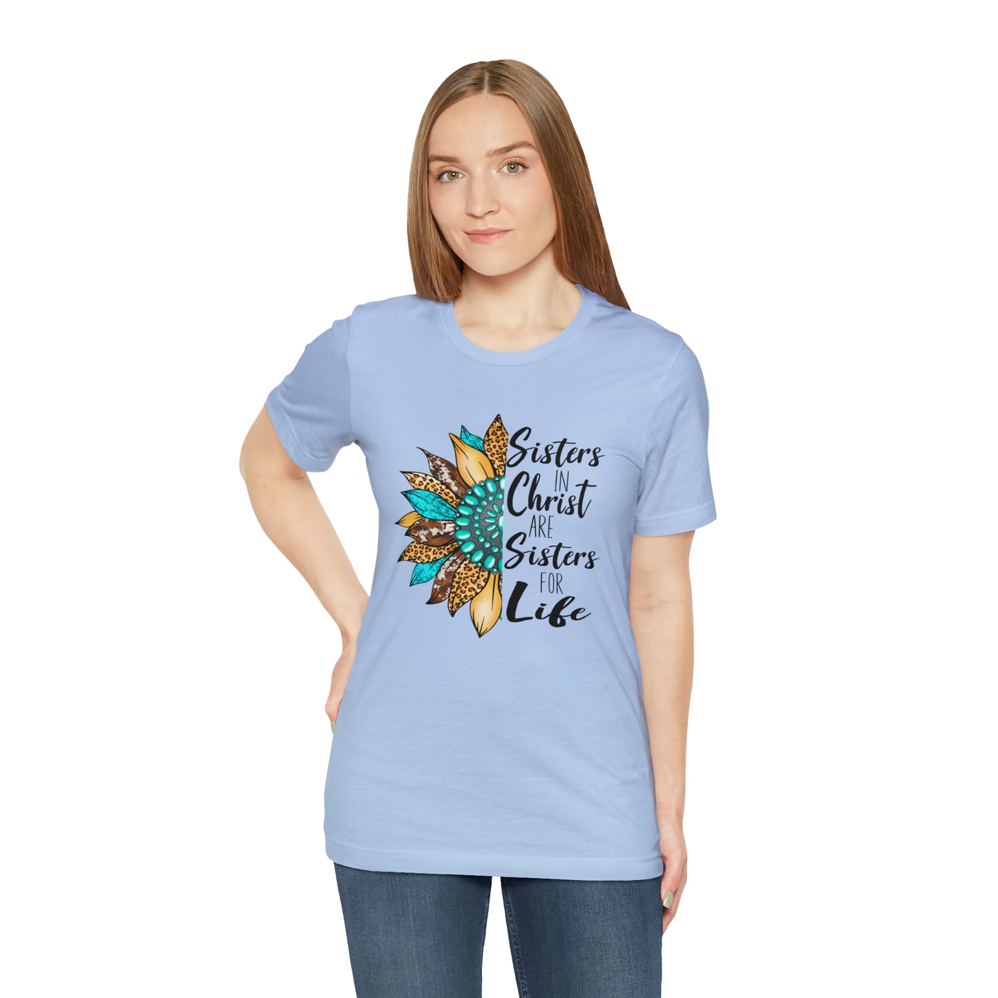 Sister in Christ Unisex Jersey Short Sleeve Tee