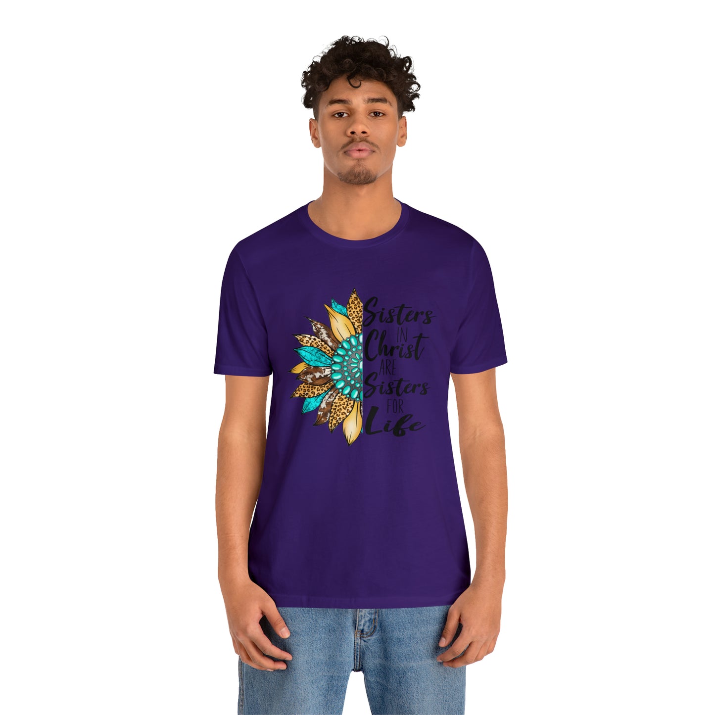 Sister in Christ Unisex Jersey Short Sleeve Tee