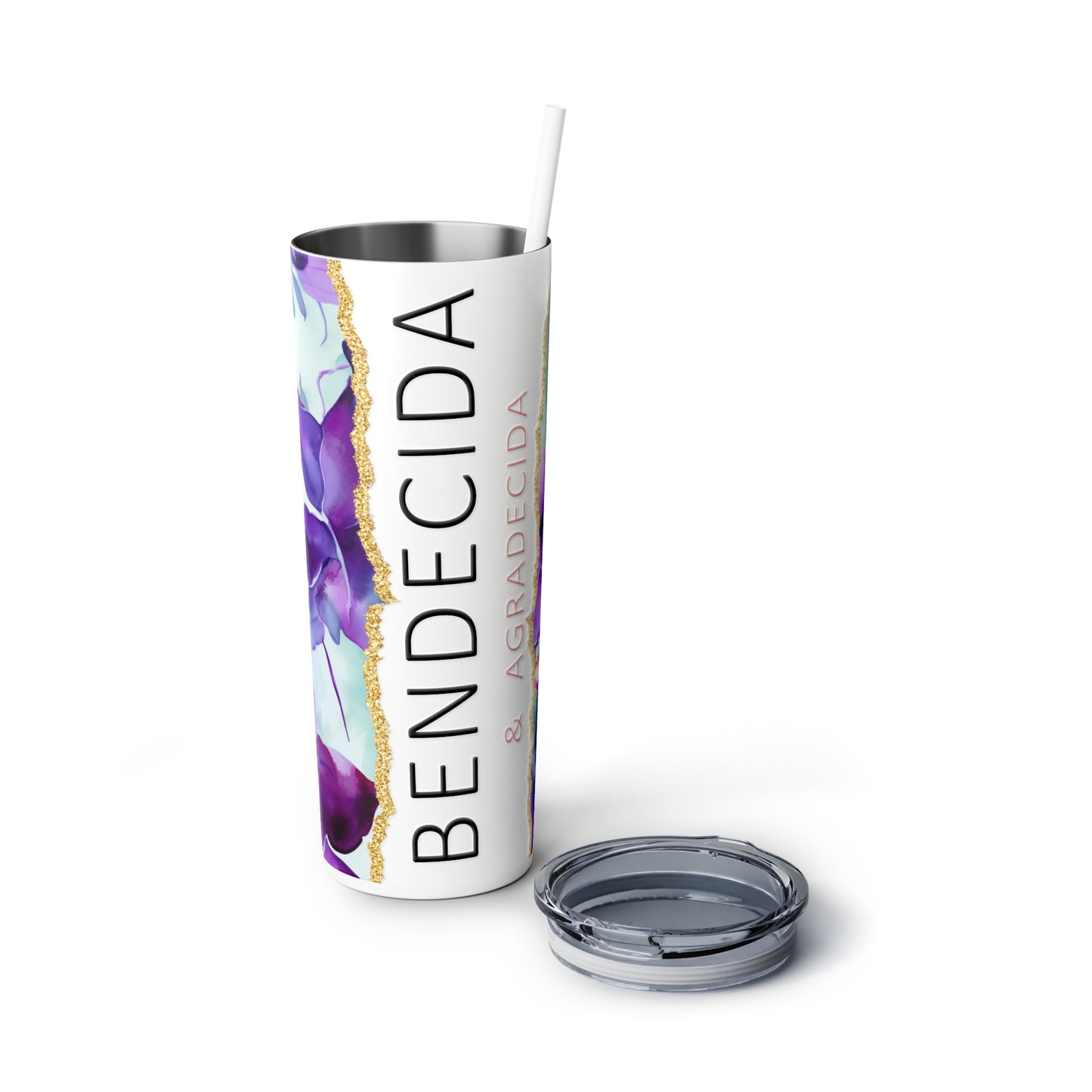 Bendecida y Agradecida Tumbler