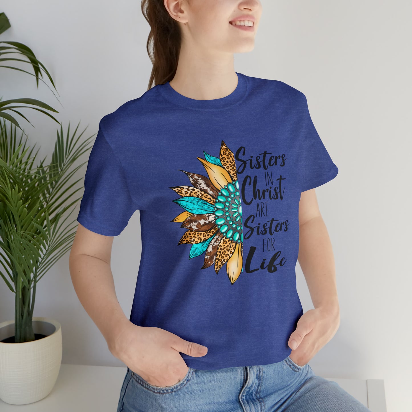 Sister in Christ Unisex Jersey Short Sleeve Tee