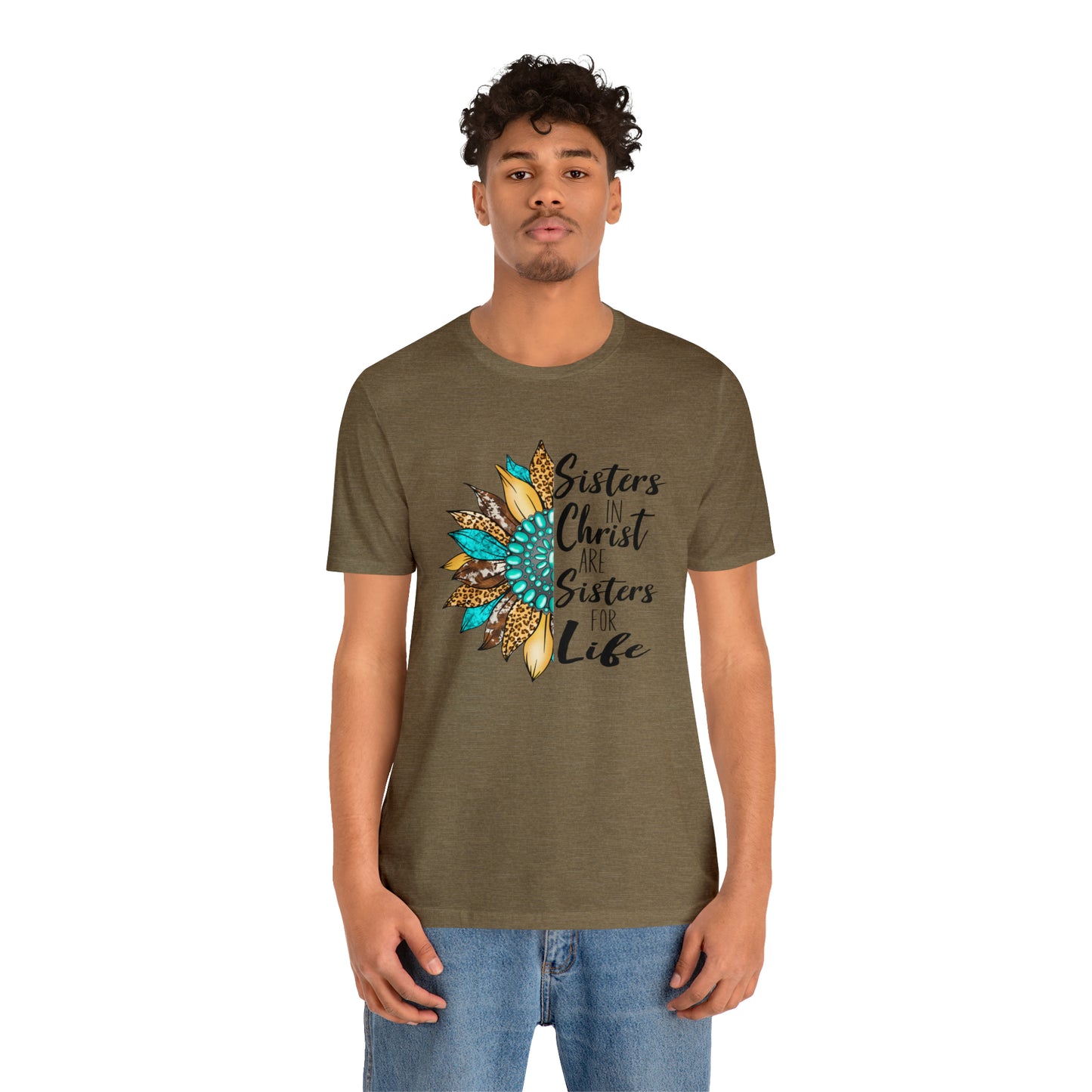 Sister in Christ Unisex Jersey Short Sleeve Tee