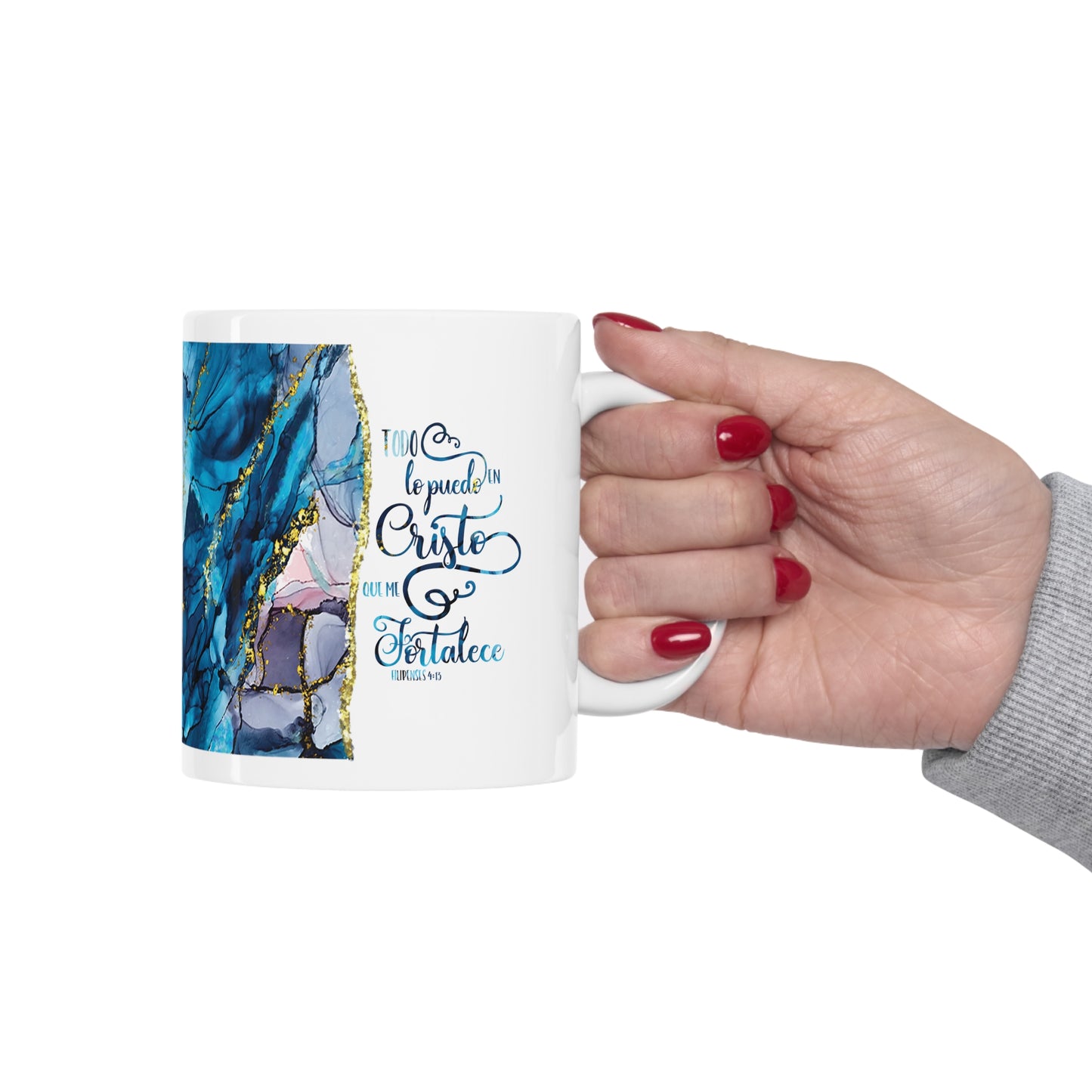 Todo lo puedo en Cristo Ceramic Mug 11oz