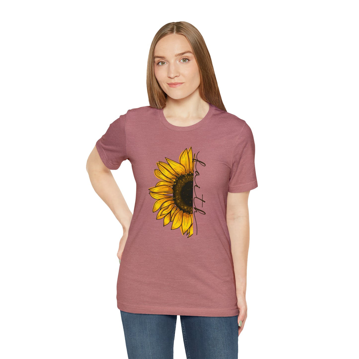 Faith Unisex Jersey Short Sleeve Tee