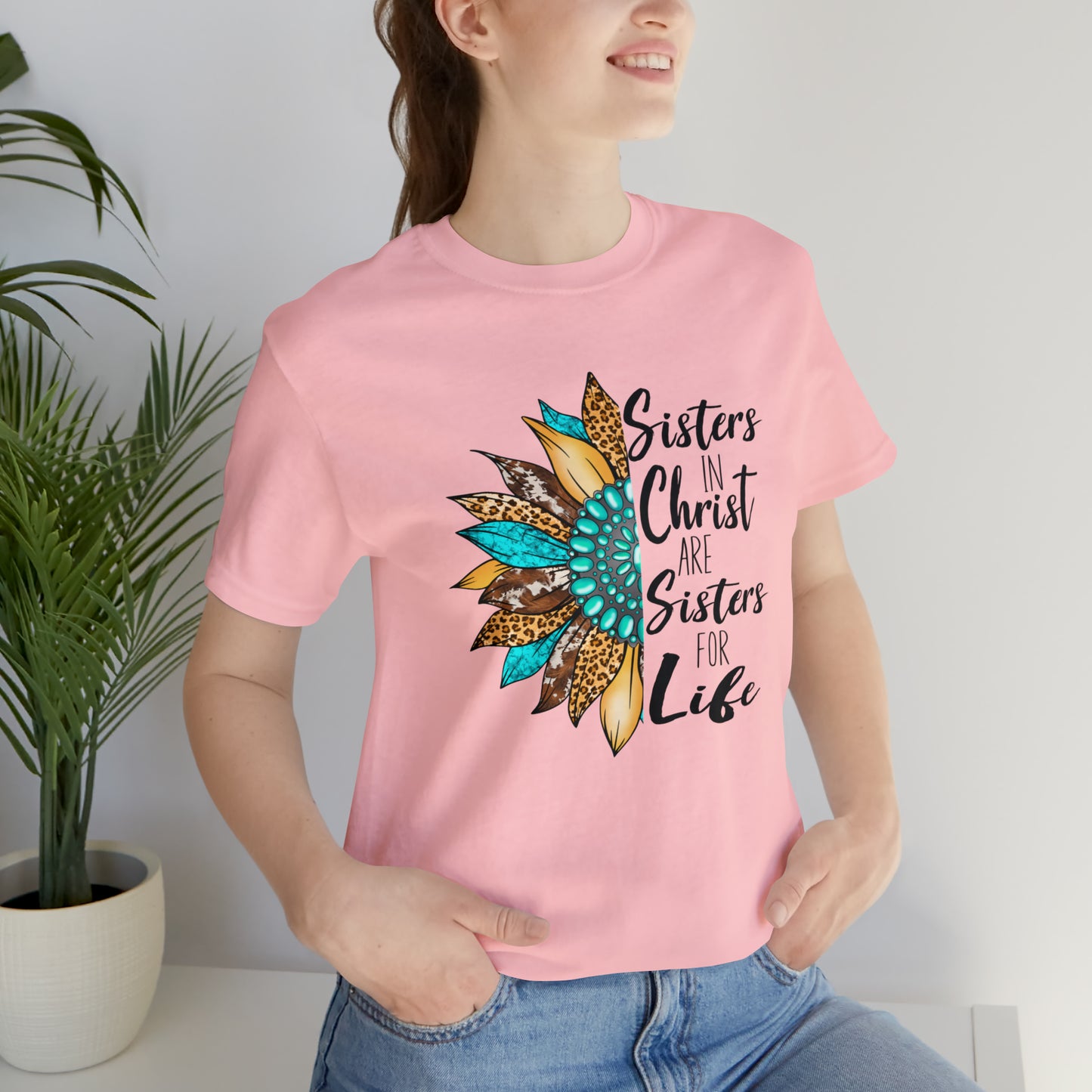 Sister in Christ Unisex Jersey Short Sleeve Tee