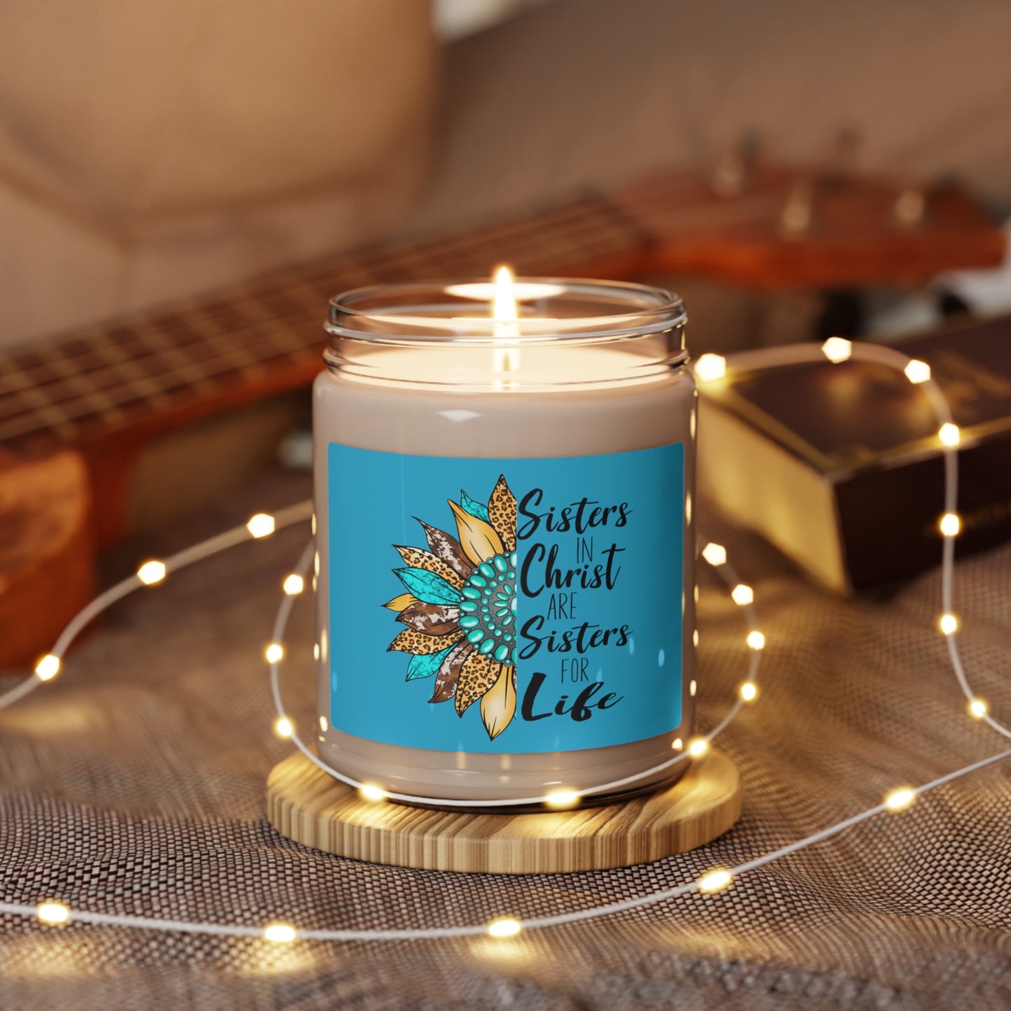 Sister in Christ Scented Soy Candle, 9oz