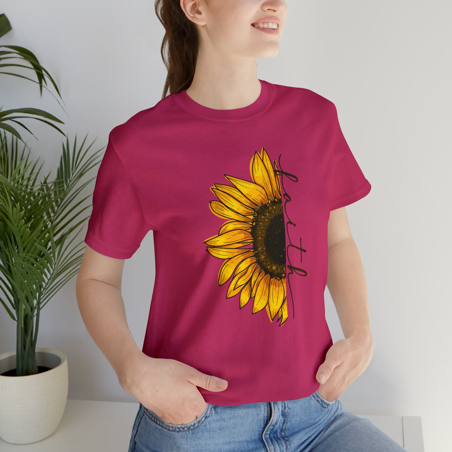 Faith Unisex Jersey Short Sleeve Tee