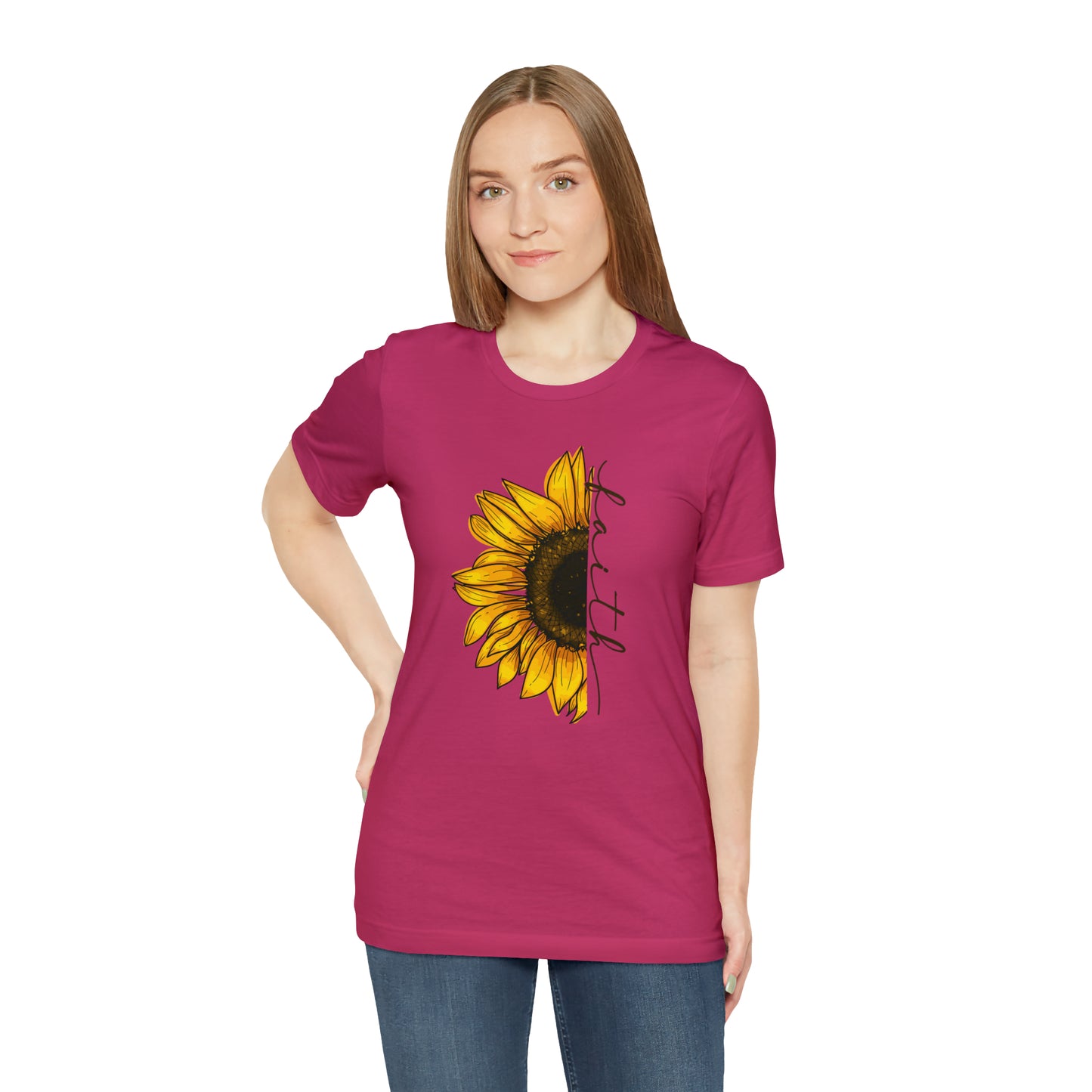 Faith Unisex Jersey Short Sleeve Tee