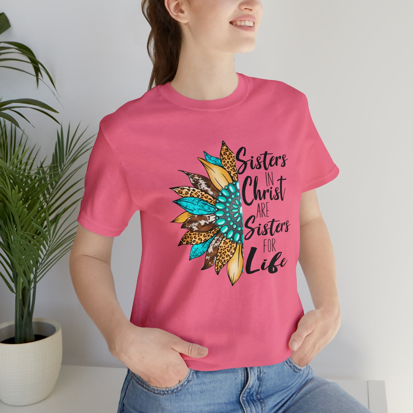 Sister in Christ Unisex Jersey Short Sleeve Tee