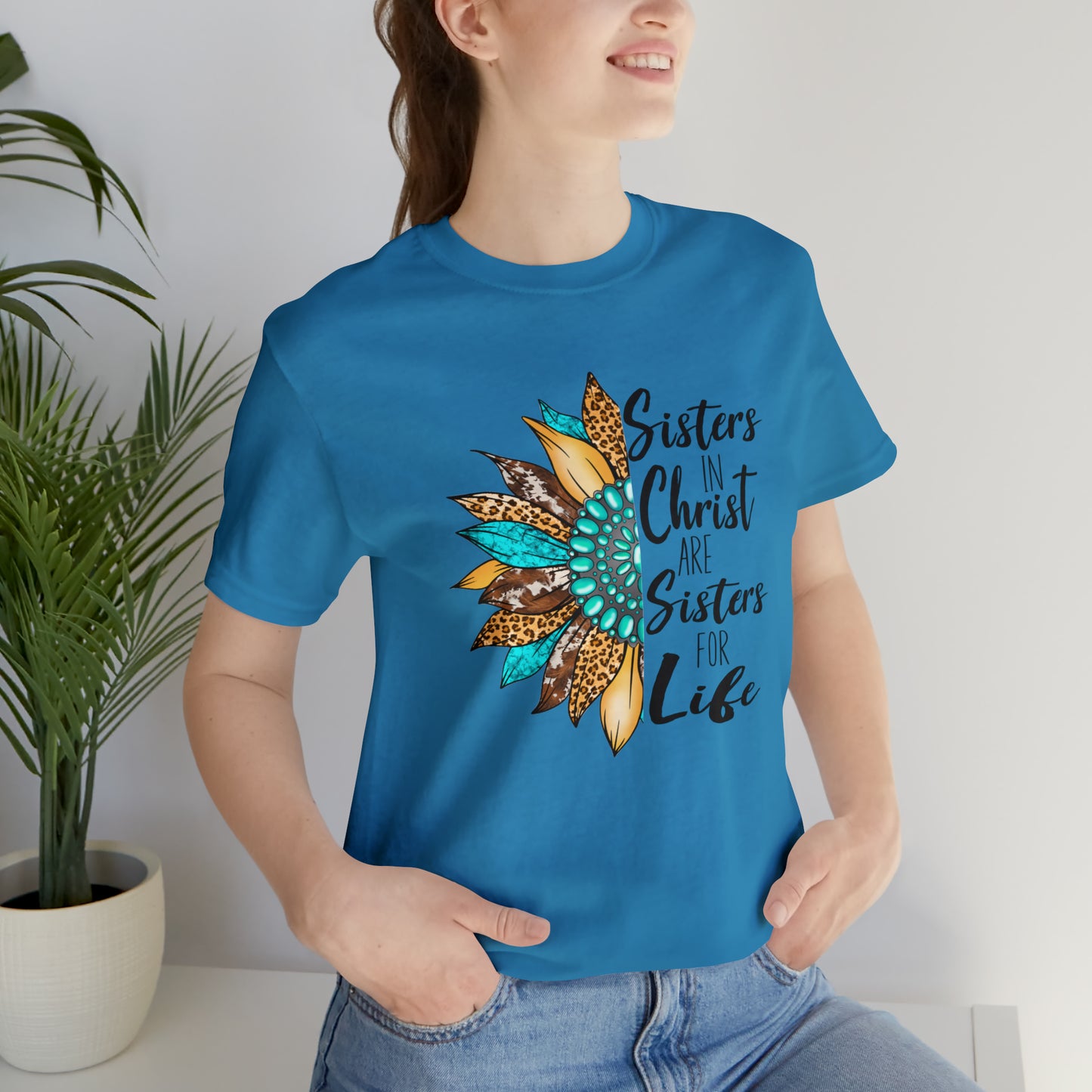 Sister in Christ Unisex Jersey Short Sleeve Tee