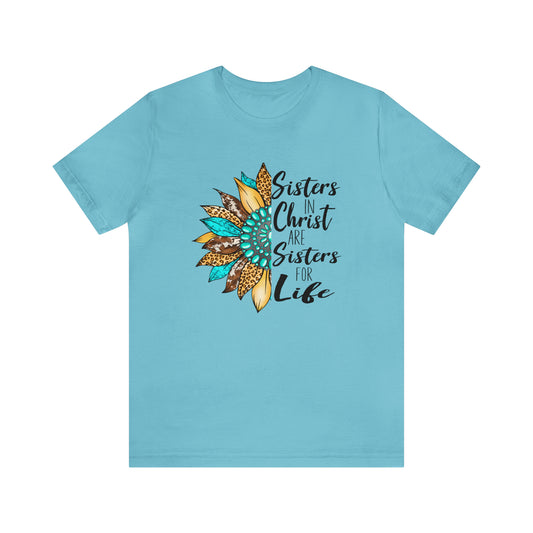 Sister in Christ Unisex Jersey Short Sleeve Tee