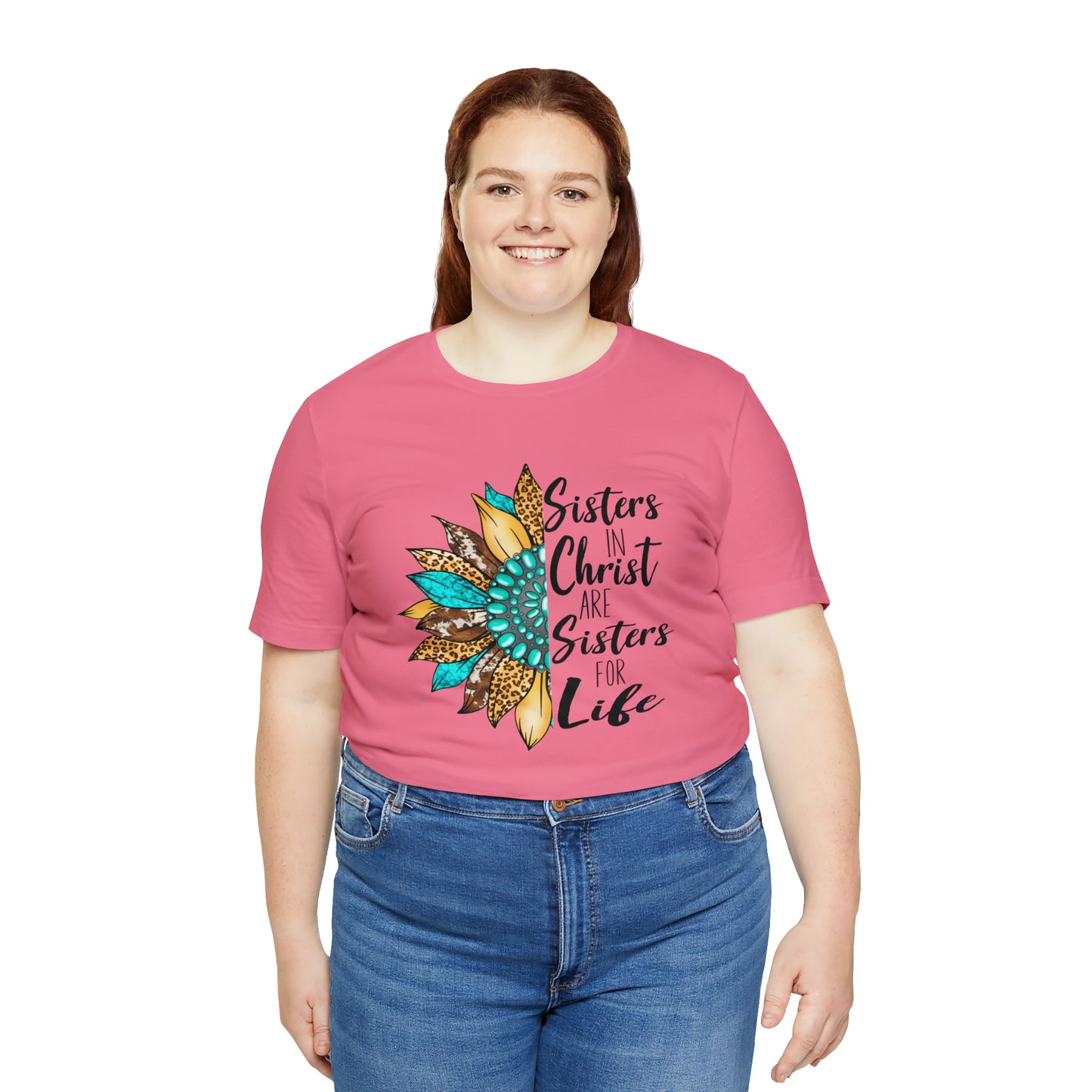 Sister in Christ Unisex Jersey Short Sleeve Tee