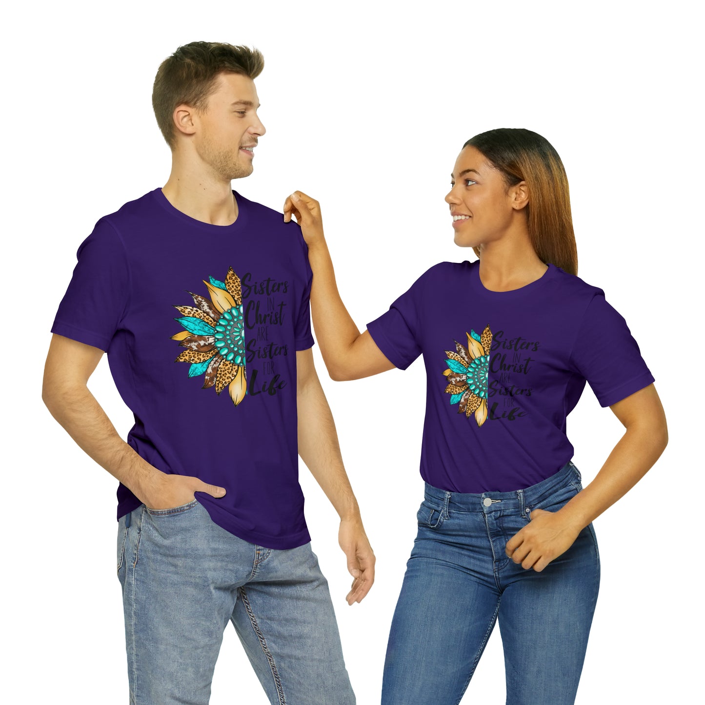 Sister in Christ Unisex Jersey Short Sleeve Tee