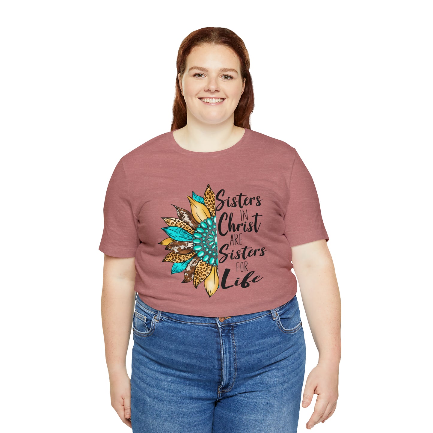 Sister in Christ Unisex Jersey Short Sleeve Tee