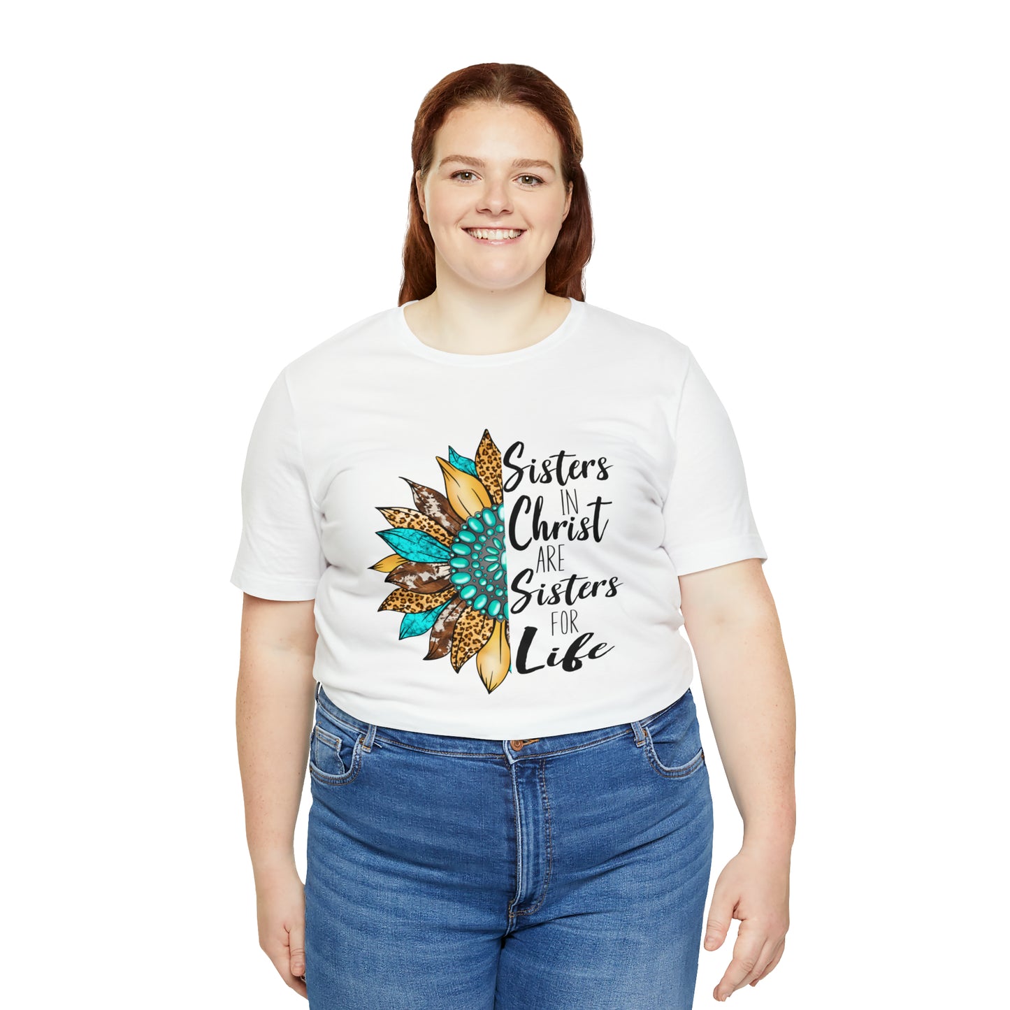 Sister in Christ Unisex Jersey Short Sleeve Tee