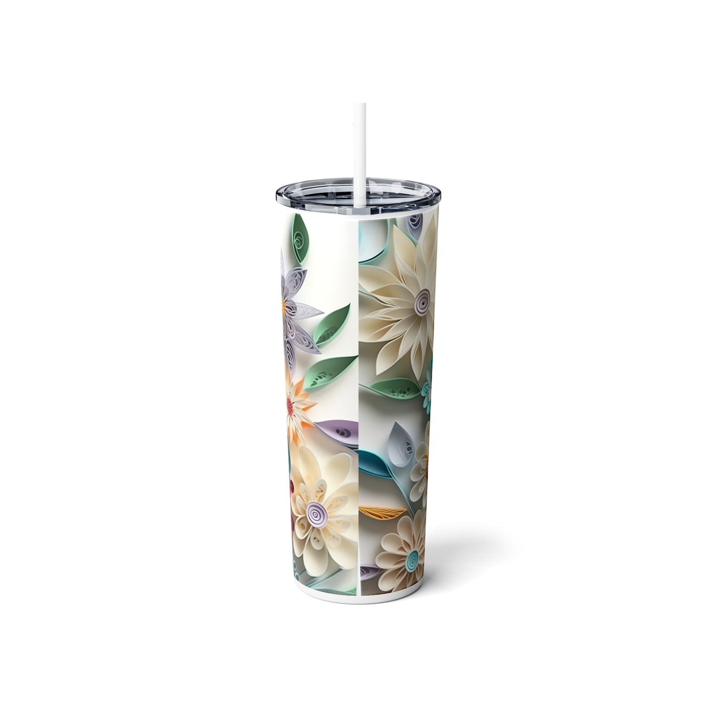 Mixed Flowers Tumbler