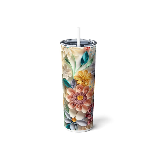 Mixed Flowers Tumbler
