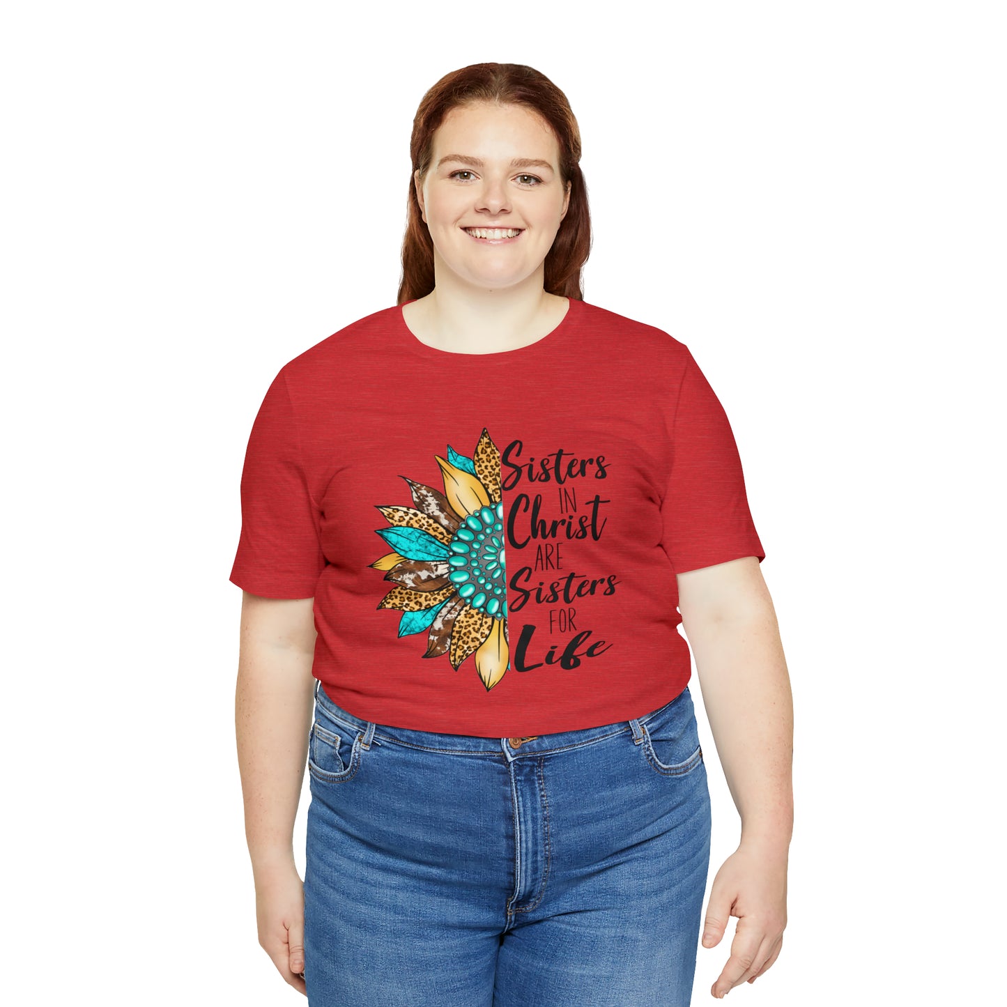 Sister in Christ Unisex Jersey Short Sleeve Tee