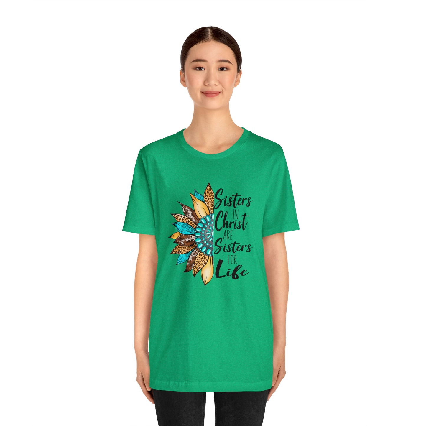 Sister in Christ Unisex Jersey Short Sleeve Tee