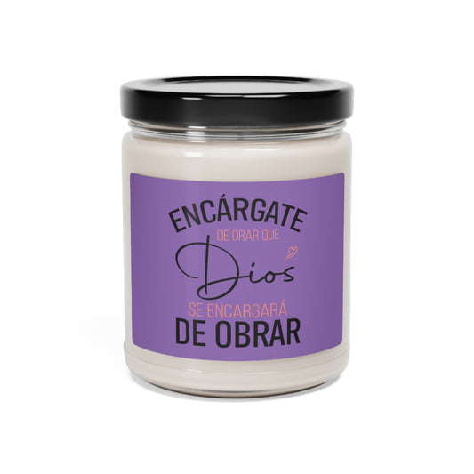 Encarnate de orar Scented Soy Candle, 9oz