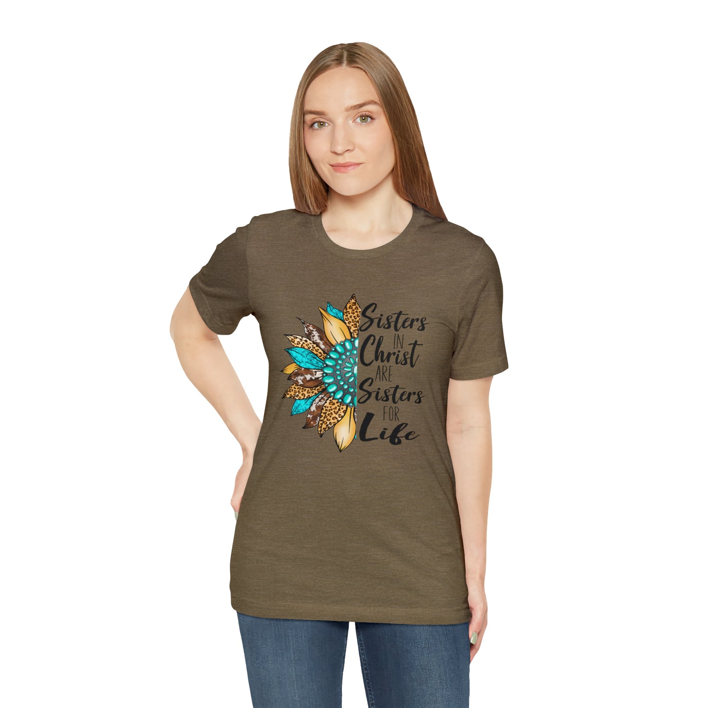 Sister in Christ Unisex Jersey Short Sleeve Tee