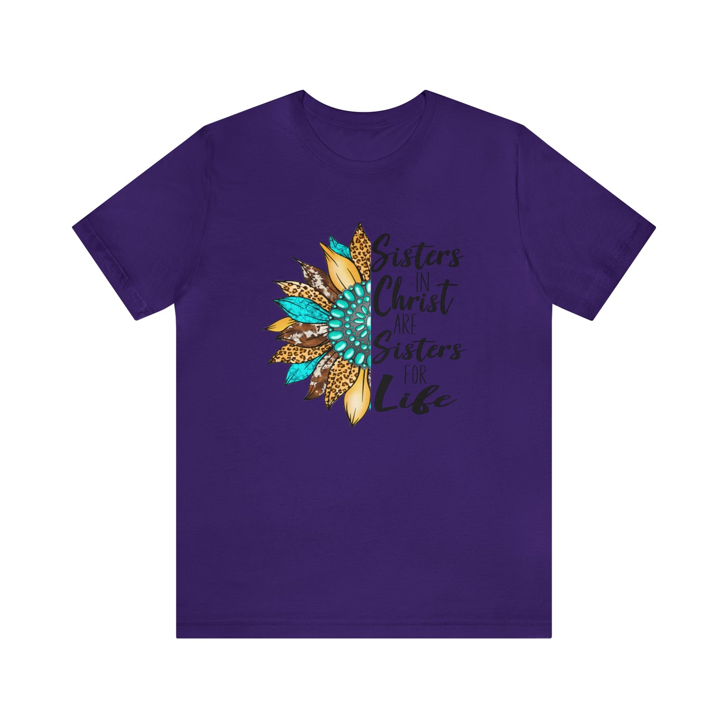 Sister in Christ Unisex Jersey Short Sleeve Tee