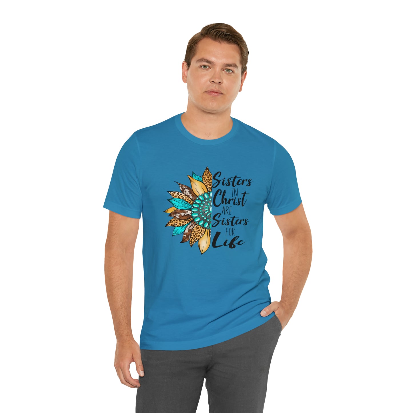 Sister in Christ Unisex Jersey Short Sleeve Tee