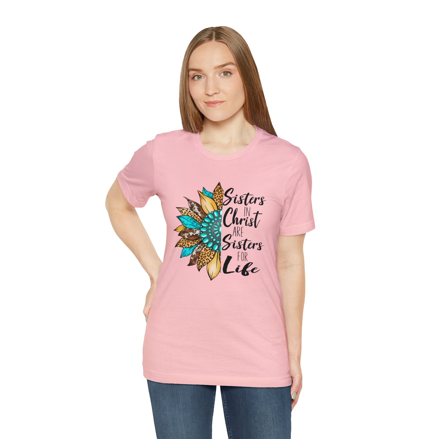 Sister in Christ Unisex Jersey Short Sleeve Tee