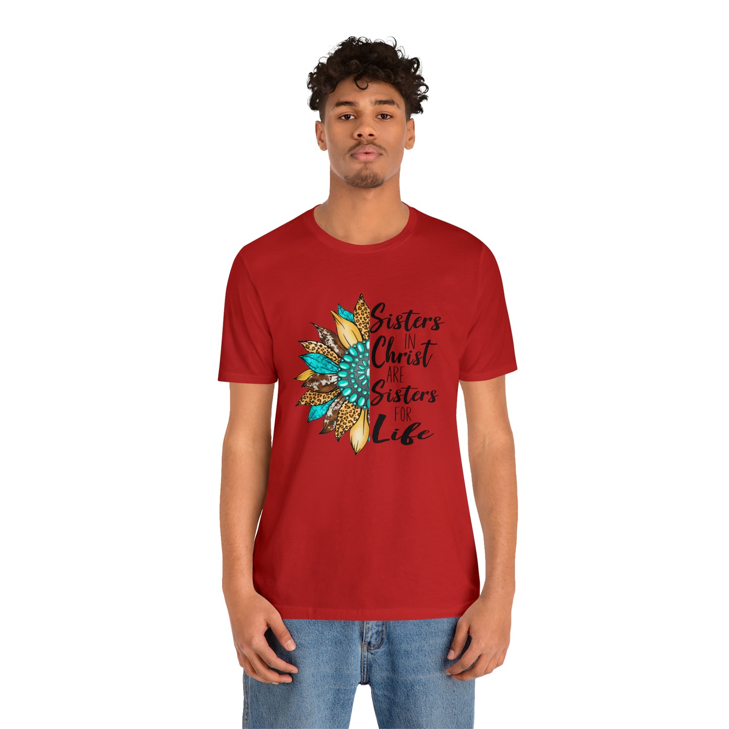 Sister in Christ Unisex Jersey Short Sleeve Tee