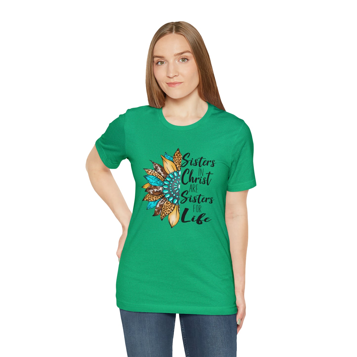 Sister in Christ Unisex Jersey Short Sleeve Tee
