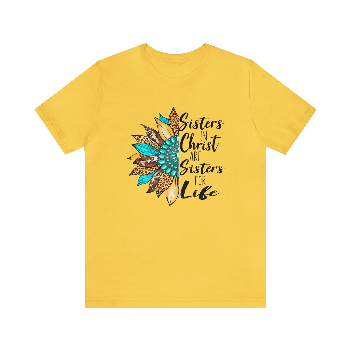 Sister in Christ Unisex Jersey Short Sleeve Tee