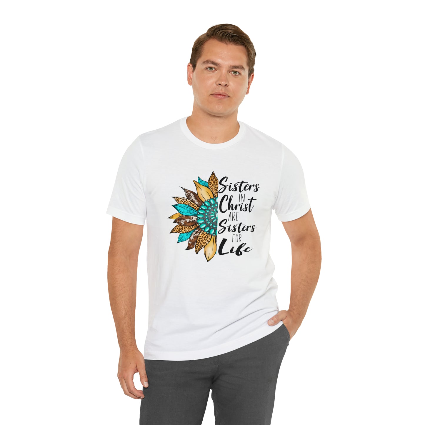 Sister in Christ Unisex Jersey Short Sleeve Tee