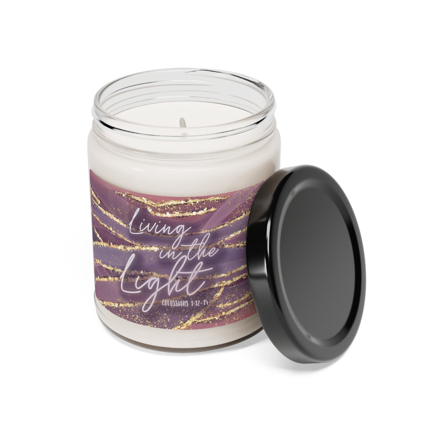 Living in the light Scented Soy Candle, 9oz