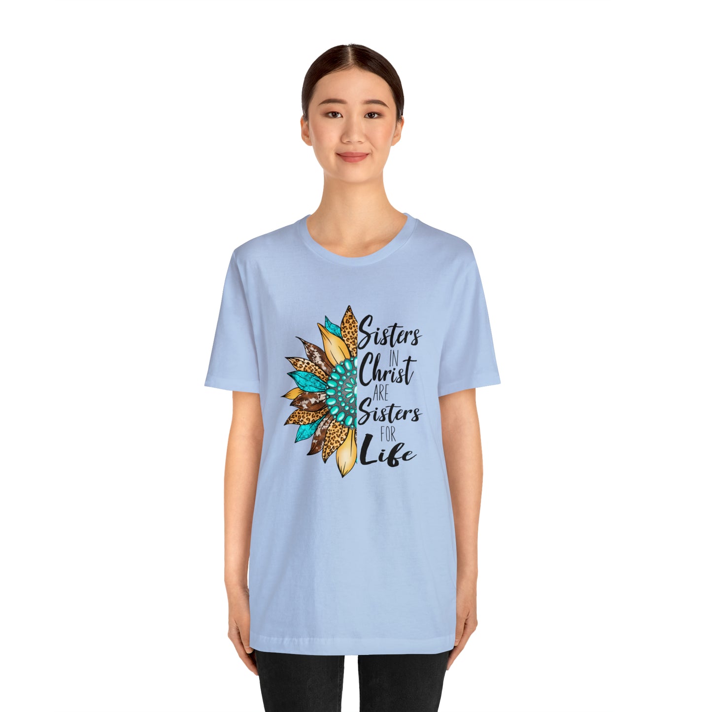 Sister in Christ Unisex Jersey Short Sleeve Tee