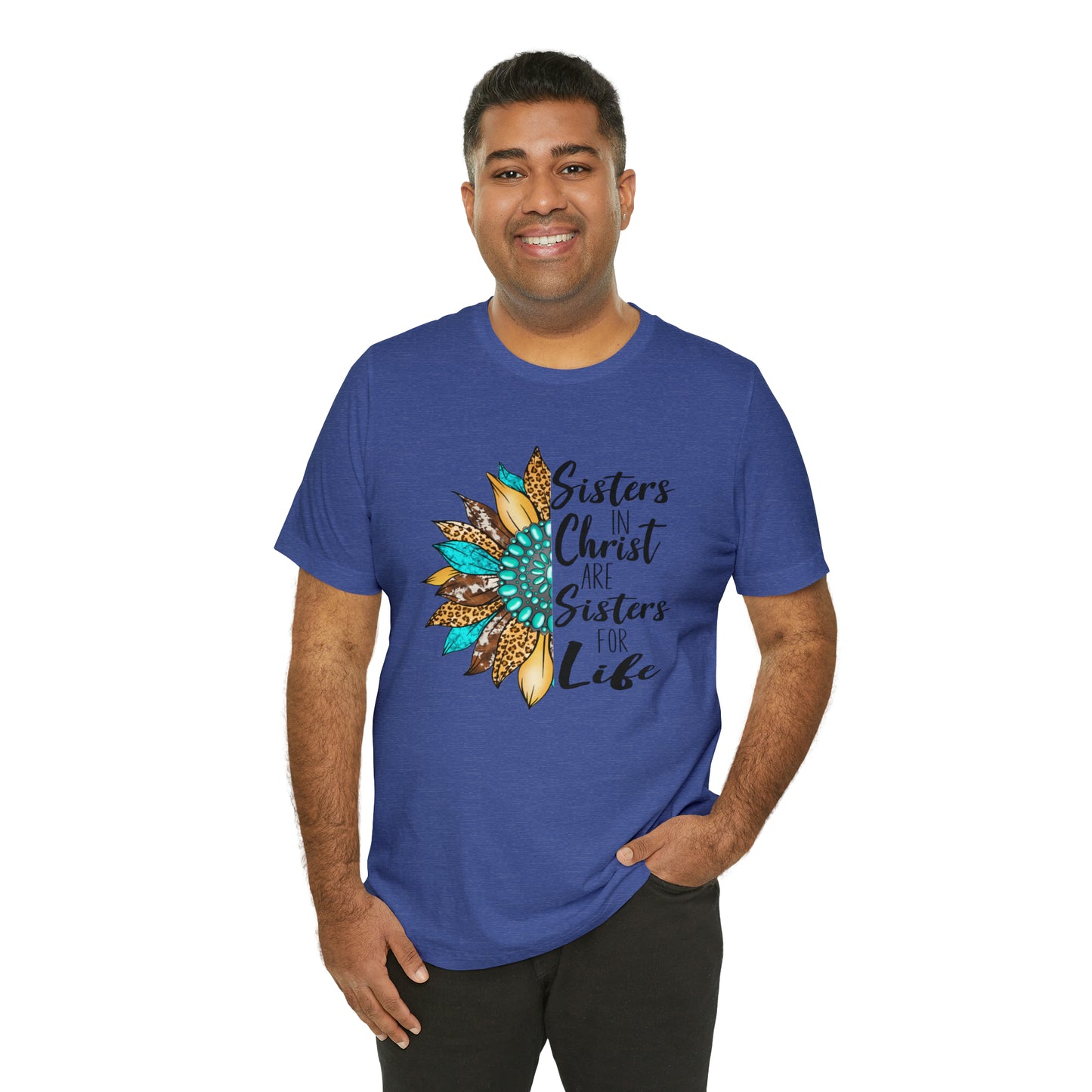 Sister in Christ Unisex Jersey Short Sleeve Tee